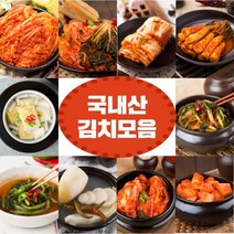 국내산 재료 다양하게 맛보는 깔끔한 김치 10종모음, 실속형 포기김치 10kg