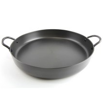 닭갈비판 닭갈비팬 경질 업소용 식당용 볶음 부침개판, 35cm, 1개