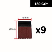연마재6mm 전기 드릴 Sisal & Emery Cloth 연마 휠 Bristle Buffing Brush 목재 프라이머 용 샌딩 Meta, 04 180 Grit Sand Paper