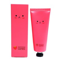 판촉물/120개/스킨다임 딸기 핸드크림 60g화장품로션/립케어외/기념품 답례품 인쇄제작 제조 공장 대량구매 단체선물 홍보 행사 로고인쇄 개업결혼학교관공서 창립기념일, 기본120개구매시, 인쇄신청