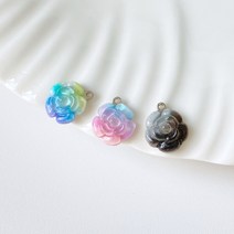 [DP1-144] 써지컬 펜던트 호마이카 장미 비즈 팔찌 목걸이만들기 재료 악세사리부자재