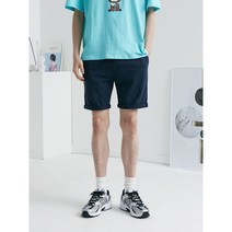 린넨 밴딩 스판 베이직 5부 반바지