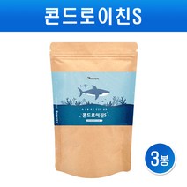 콘드로이친 가루 분말 관절엔 콘드로이틴 콘트로이친 상어연골 추출물 파우더 보스웰리아 초록입홍합 어골칼슘 뮤코다당단백 연골관리복합식품, 3봉