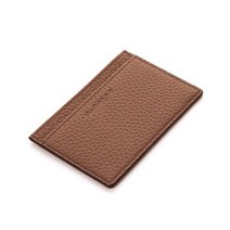 몽삭 소가죽 카드지갑 탄 AL61-2045-TN