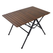 스노우라인 이지폴딩테이블와이드우드, 없음