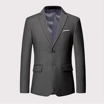 가바바 남성 빅사이즈 블레이저 6XL까지 솔리드 자켓 G19484