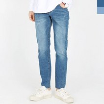 남자밴딩워싱스판기능성청바지