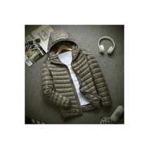 경량패딩 남성 여성 기능성 아웃도어 캠핑 역시즌 바람막이 남자 여자 새로운 브랜드 가을 겨울 라이트 다운 재킷 패션 후드 짧은 초박형 경량 청 슬림 코트 2022