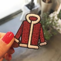 아트박스/콤마라이프 와펜 산타옷 크리스마스 와펜스티커