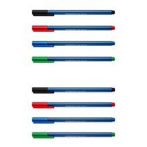 스테들러 트리플러스 삼각볼펜 437 F/M, M 블랙