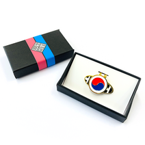 골프 선물 홀인원 기념 자석볼마커 판촉용품 자석클립 대한민국 볼마커 세트(금장)