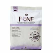 개맛집 FCONE 홀리스틱 인도어 양고기 사료 2kg 관절모질, 연어츄러스90g