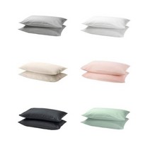 베개커버2p 50x80 호텔침구 베개커버단품 이케아 DVALA 드발라