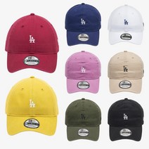 [국내정식매장] 뉴에라 모자 스토어 남여공용(MLB 워시드 미니 로고 LA 다저스 언스트럭쳐 볼캡) 8종 모음 12836204 12836205
