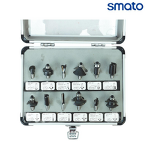 스마토 트리머비트세트 홈파기 목재가공 목공가공 공구비트 루터비트 목공용드릴비트, 선택2.스마토-612(12PCS)