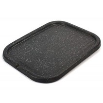 사각 멧돌 고기 불판 삽겹살 돌불판 구이팬 그릴 소, 사각소30.5x39삼발이x
