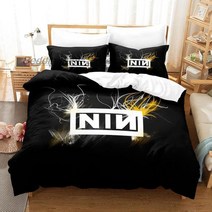 라지킹침구세트 여름이불 nin nine inchnails 싱글 트윈 풀 퀸 킹 사이즈 aldult kid bedroom duvetcover sets 3d print 2022