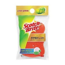 3M)제로스크래치 천연펄프스펀지-박스 (50개입)
