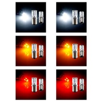 자동차 화물차 3030 LED 램프 미등 전조등 안개등 브레이크 21발 12v 24v 전차량 겸용 싱글 더블 S25 전구 타입, 더블  화이트(낱개1개)