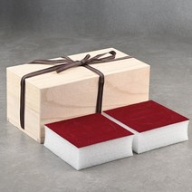 2구 500g 단지용 스트로폼 오동나무 박스