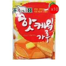 [더착한푸드]핫케익가루(곰표 1K) 10개 식자재마트 대용량 업소용 핫케익가루 핫케익 핫케익파우더 가루