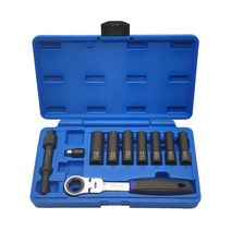 TJG TJG 바이브로 쇼크 임팩트렌치 소켓세트 B5002 킷트