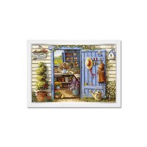 건강-드림_500피스퍼즐 어서오세요 모던화이트 액자세트 용액자 칼라 예쁜 일러스트 즈그림_rjsrkdemf, G-D-선택사항없습니다