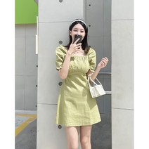 루시 린넨 미니원피스