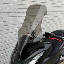 RRGS 혼다 PCX125 21이상 윈드스크린 미들 클리어 / 세미스모크