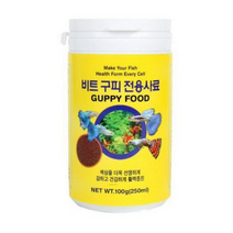 와이비 비트 구피 전용사료, 250ml × 1개