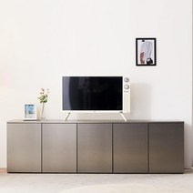모델하우스 높은거실장 깔끔 TV다이 거실가구 거실장식장 티비장