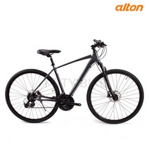 알시티엔도24 하이브리드자전거 2023 출퇴근용 유압식, 520, 반조립배송, 펄화이트