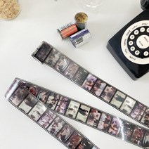 [바보사랑] 영화 감성 PET 롤필름 포인트 데코 스티커 4TYPE, 선택:레옹