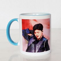 박지현 굿즈 포토머그컵 주문제작, 주황, 디자인13, 1개