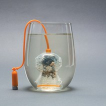 티다이버 차우리는 티인퓨저 차거름망, 오렌지, 1개