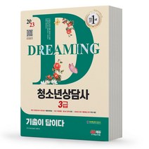 2023 청소년상담사 3급 기출이 답이다 [분철가능] 시대고시, 분철안함