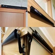 도어클로저 슬라이딩 현관 안방 사무실 문 안전고리, 미들