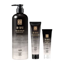 흑갈색)물들임 새치샴푸450+트리트먼트150+샴푸80
