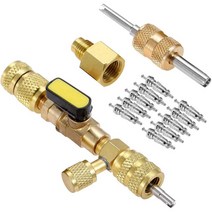 에어컨 냉매 가스 충전기 자동차 R410A R22 밸브 코어 리무버 설치 도구 R407C R134A R12 R32 HVAC 시스템, 01 R22 Valve Core