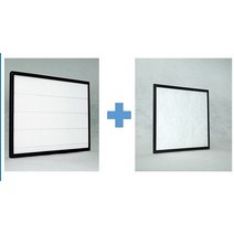 [호환] LG 엘지 LZ-H154GB (헤파1+프리1개세트) 전열교환기 아파트환기 시스템 필터, 세트 헤파필터+프리필터1매