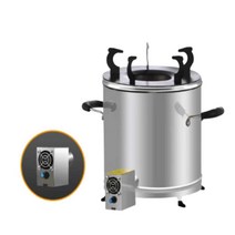 소각기 옥외 공장용 쓰레기 화목 난로 현장 소각기, 표준 모델 팬 세트