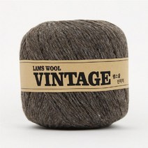 [슬로우플로우] 램스울 빈티지 50g 보카시 컬러 고급 lambs wool, 21 초코그레이, 1개