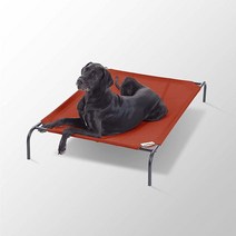 Coolaroo 반려동물 쿨링 메시 시원한 여름 침대 브런즈윅 그린 라지, Terracotta_Extra Large