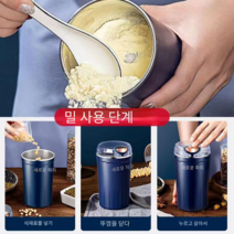 가정용 다기능분쇄기 미숫가루 고추가루 한약 약재, 네이비(250w)