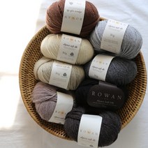 로완 알파카소프트 DK (Rowan alpaca soft DK) 로완실 영국수입실 부드러운실 알파카실 손뜨개실, 224 베이비블루(하늘)
