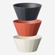 킨토 알프레스코 캠핑 식기 볼 160mm 3색상, 블랙