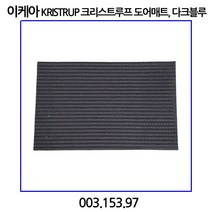 이케아 크리스트루프 도어매트 다크블루