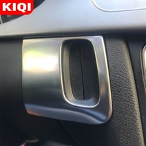 버튼 커버 오디오 A/C 스위치 호환 에어컨 자동차 스타일링 Keyhole 장식 프레임 스트립 트림 스테인레스 스틸 스티커 아우디 A4 B8 A5 8T S5 자동 인테리어 액세서리