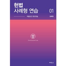 헌법사례형 연습 1:적법요건 판단연습, 박영사, 김배원 저