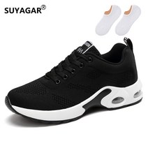 여자 에어쿠션 운동화 발편한 여성 초경량 런닝화 조깅화